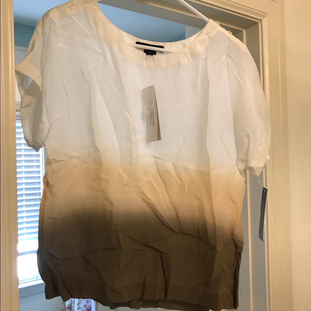 French Connection Ombré Blouse size small